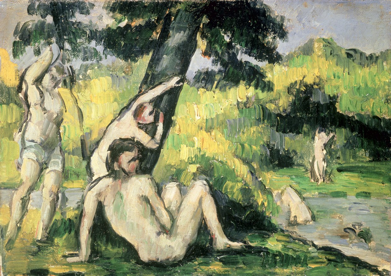 El lugar de baño de Paul Cézanne