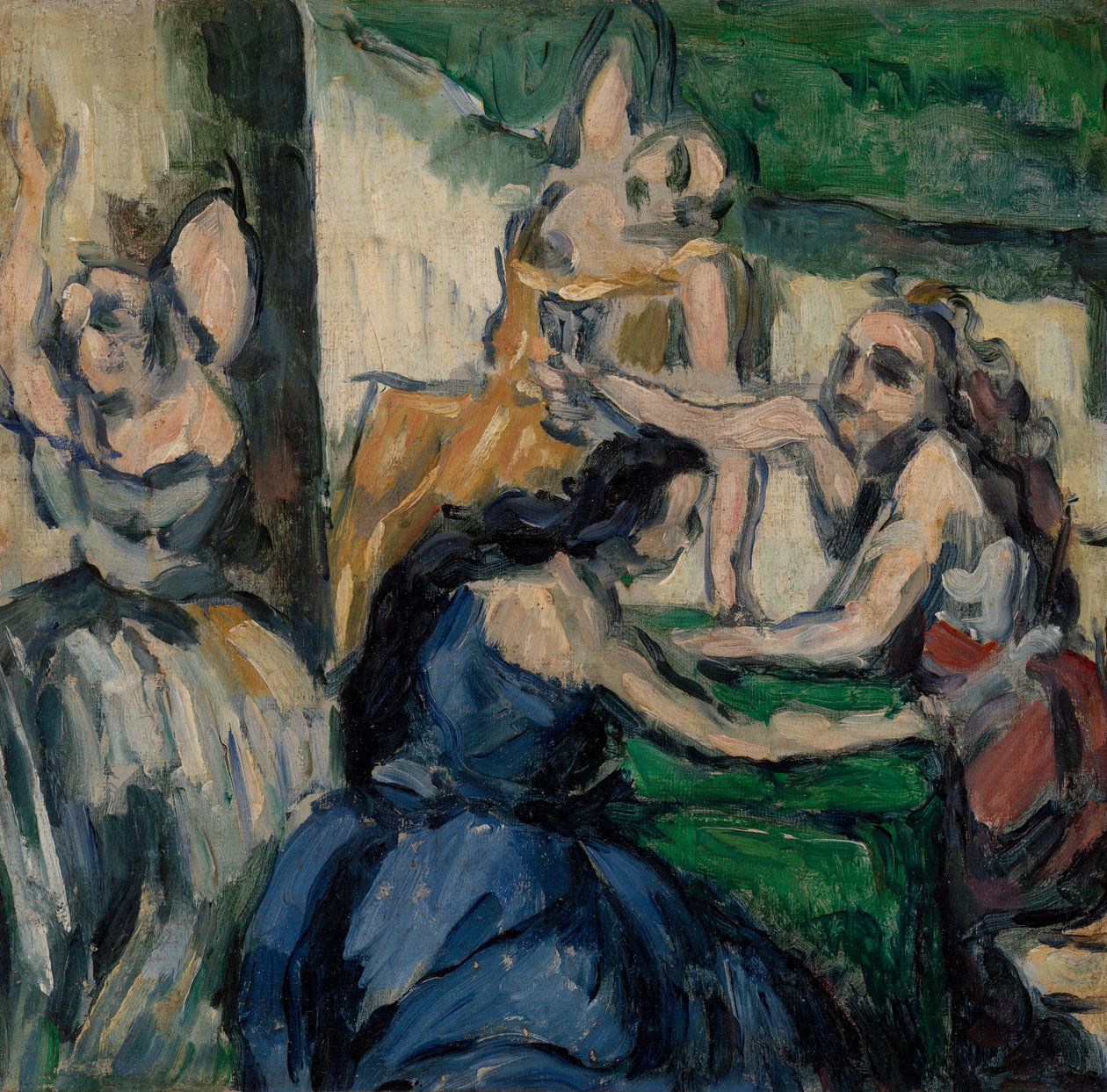 las cortesanas de Paul Cézanne