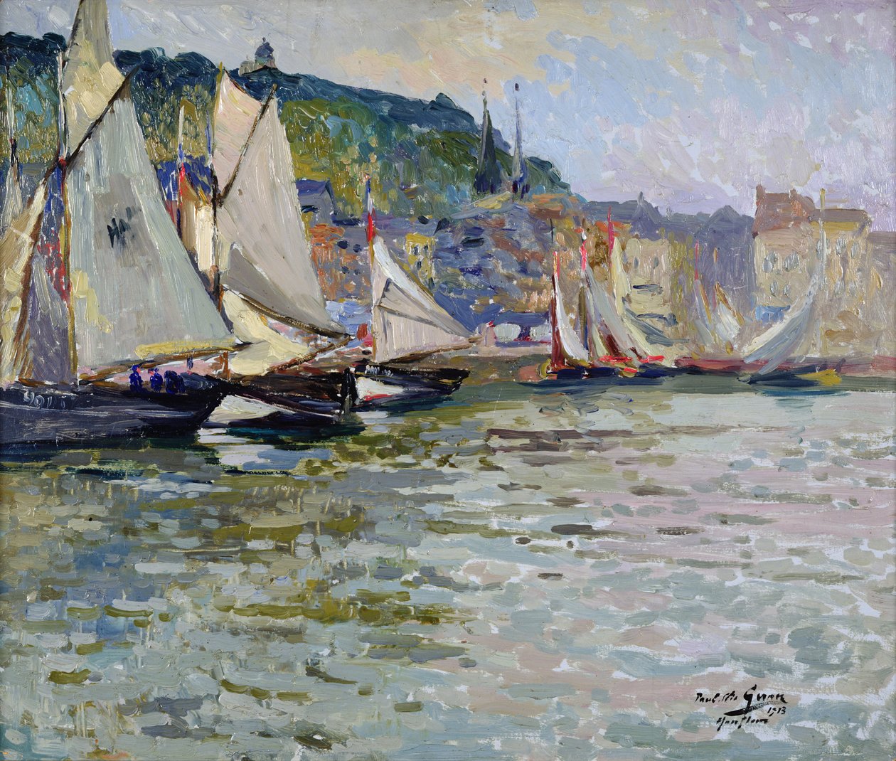 Honfleur de Paul Elie Gernez