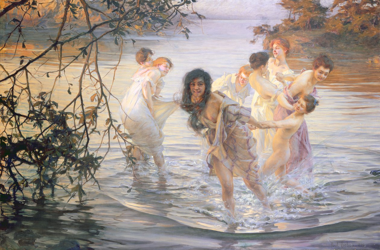 Juegos felices, 1899 de Paul Emile Chabas