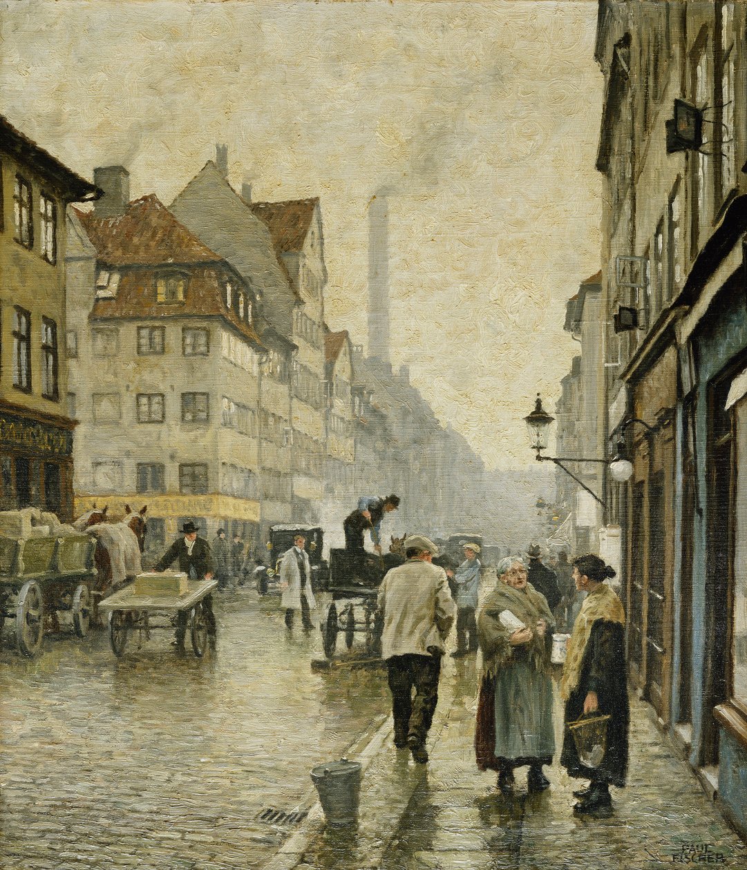 Krystalgade, Copenhague de Paul Fischer