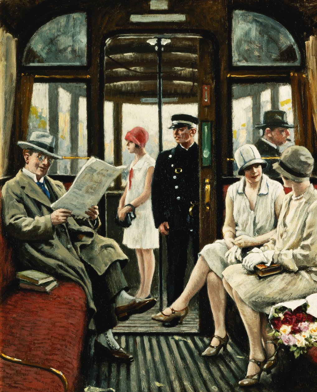 En el Tranvía de Paul Fischer