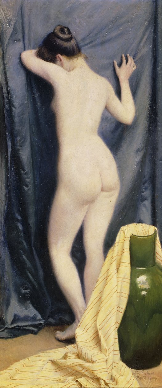 El modelo, 1894 de Paul Fischer