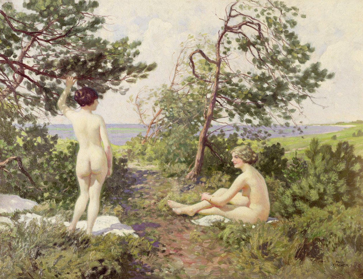 Los bañistas de Paul Fischer