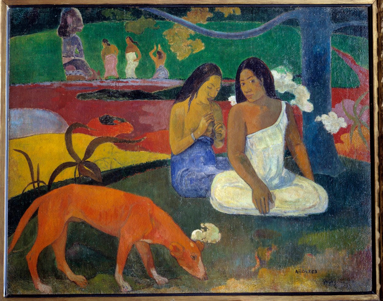 Arearea (alegría) de Paul Gauguin