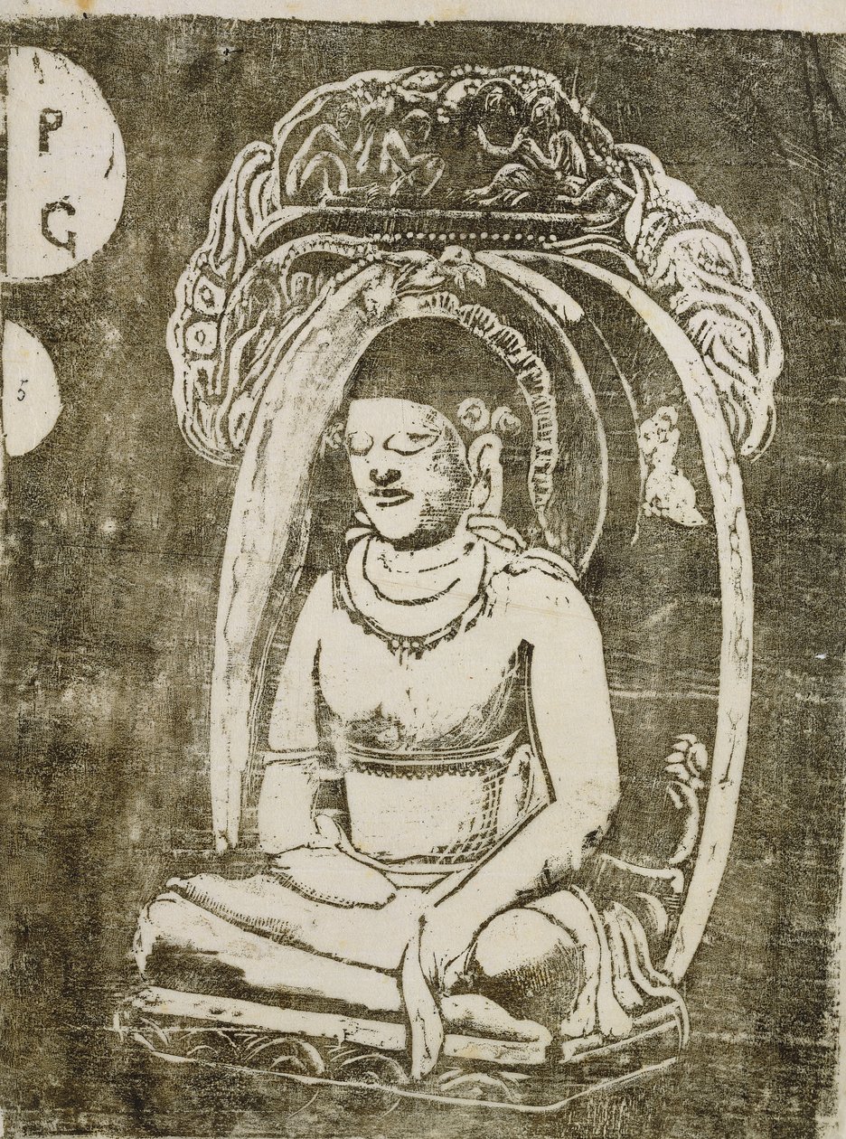 Buda; Bouddha, 1895-1903 de Paul Gauguin