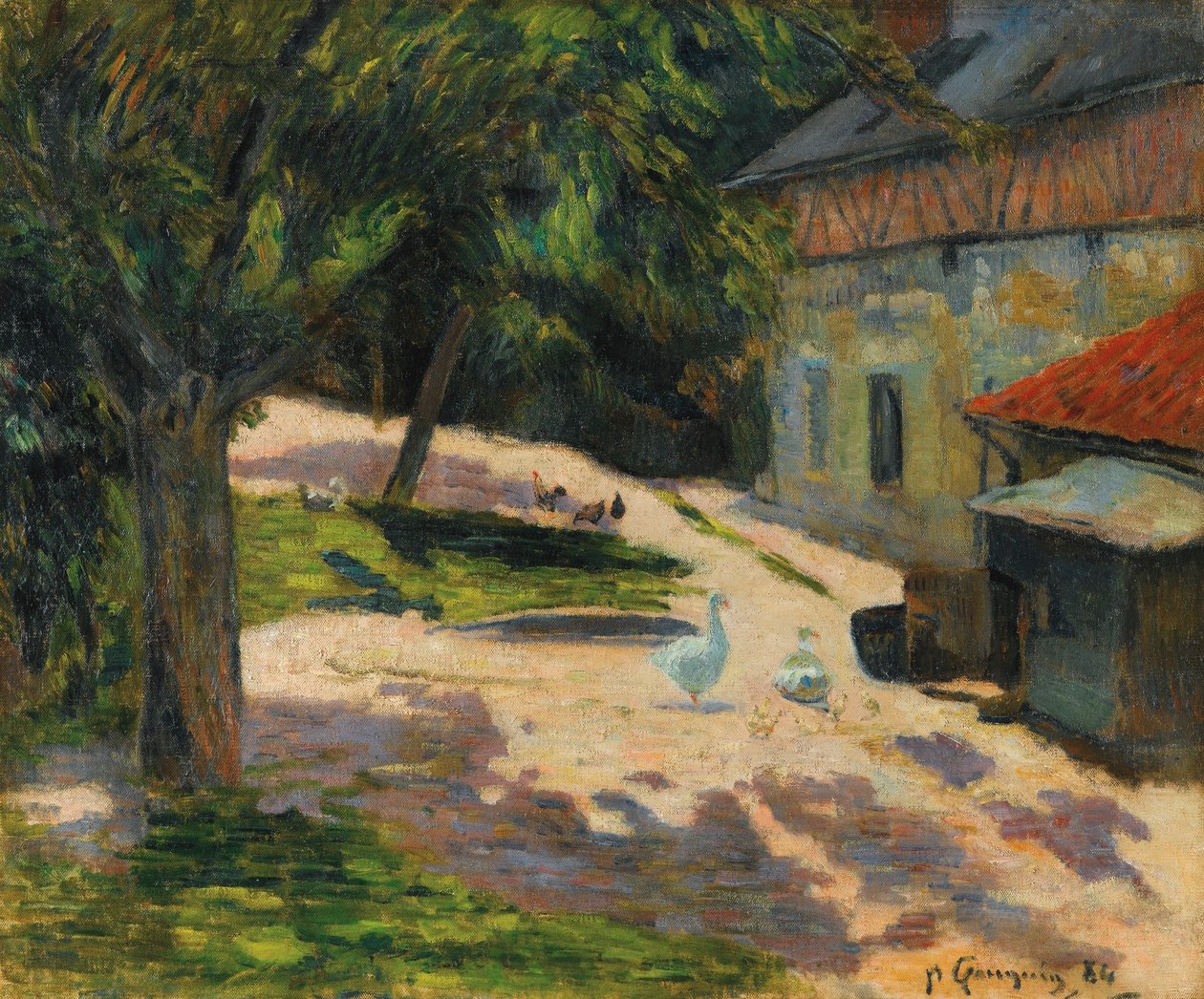 Francés: Le Poulailler de Paul Gauguin