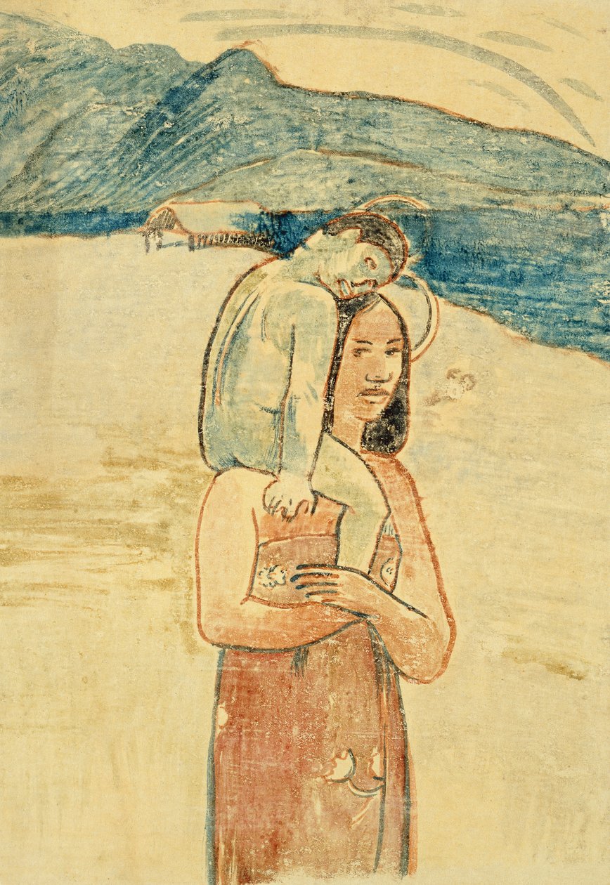 Te saludo María, c.1894 (lito) de Paul Gauguin
