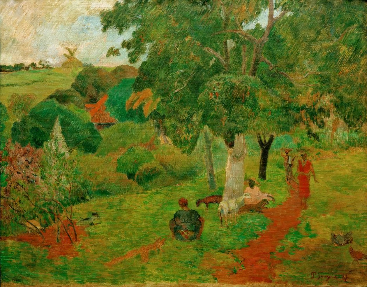 Venir y partir, Martinica de Paul Gauguin
