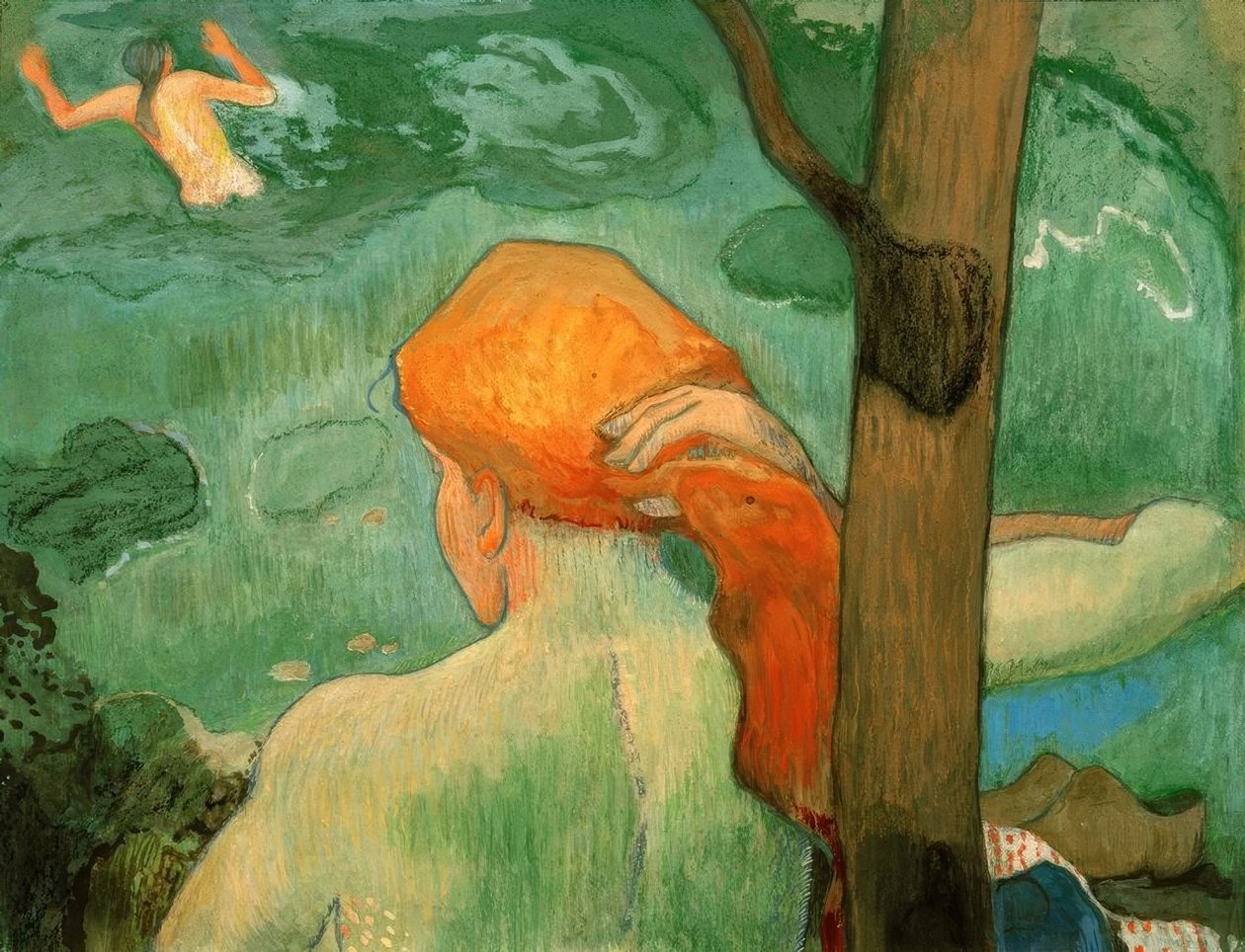 El baño de Paul Gauguin