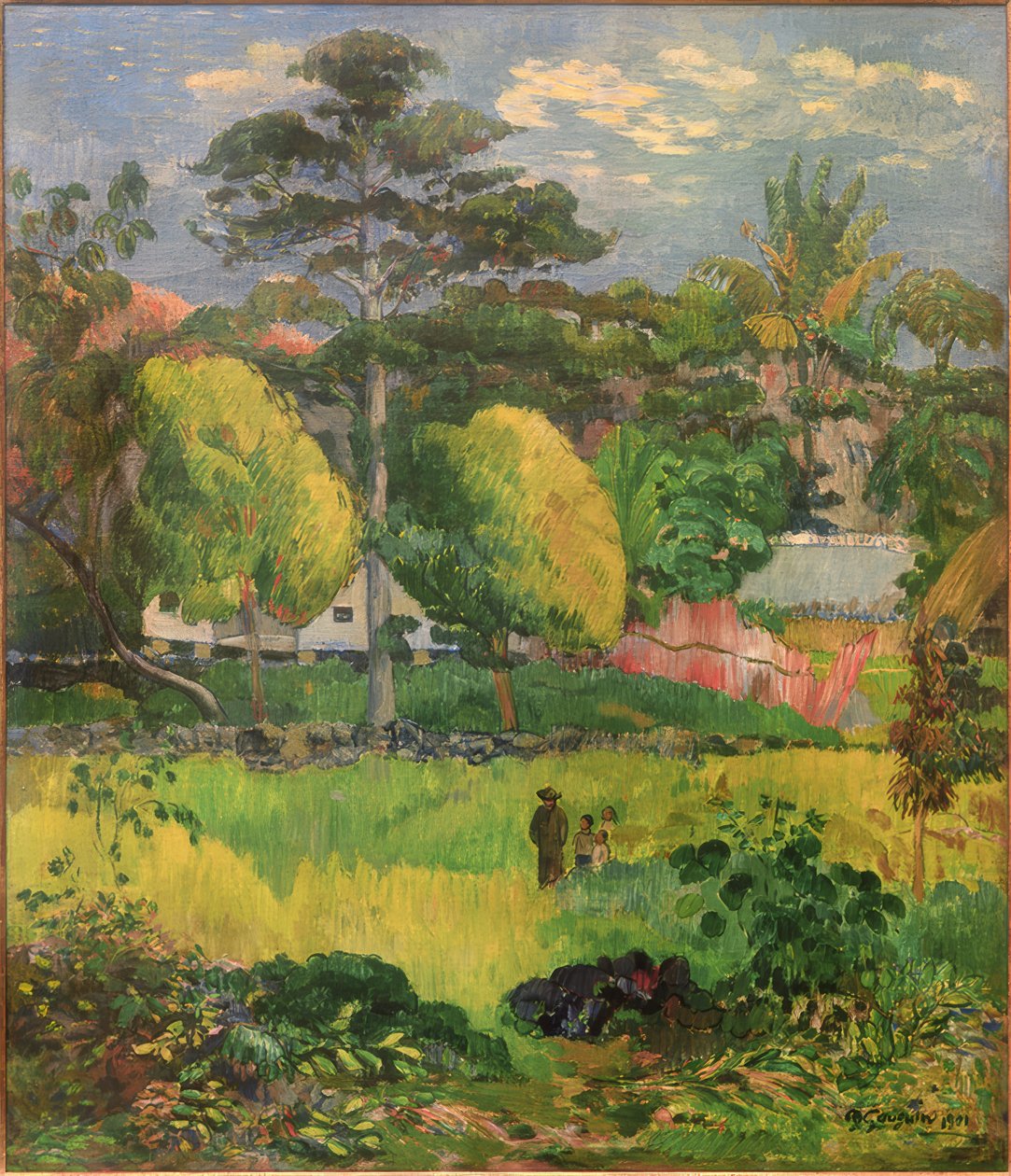Paisaje, 1901 de Paul Gauguin