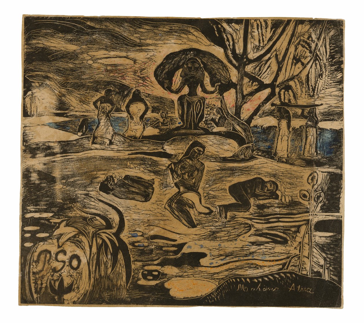 Mahana atua (Día de Dios) de Paul Gauguin