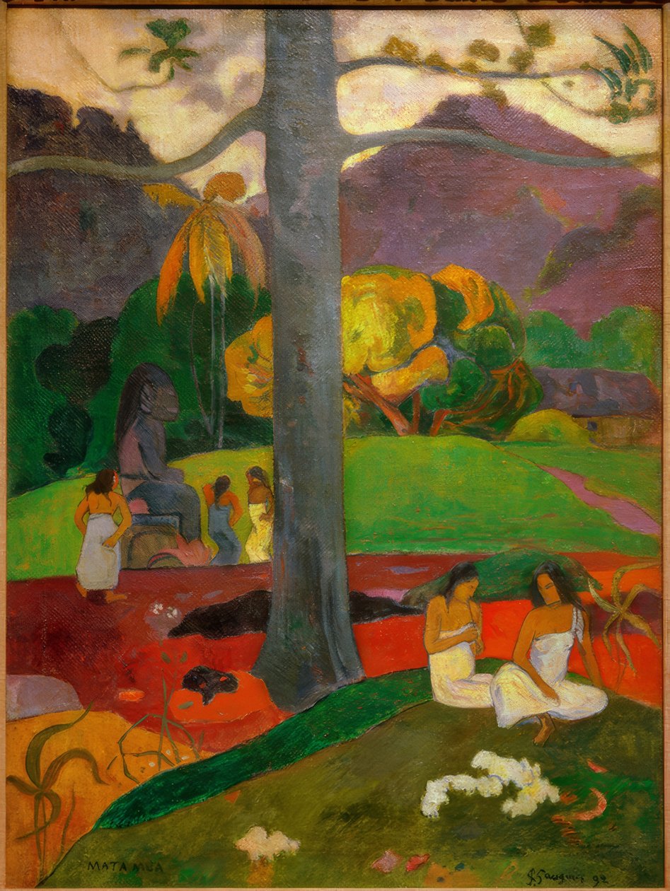 Mata Mua de Paul Gauguin