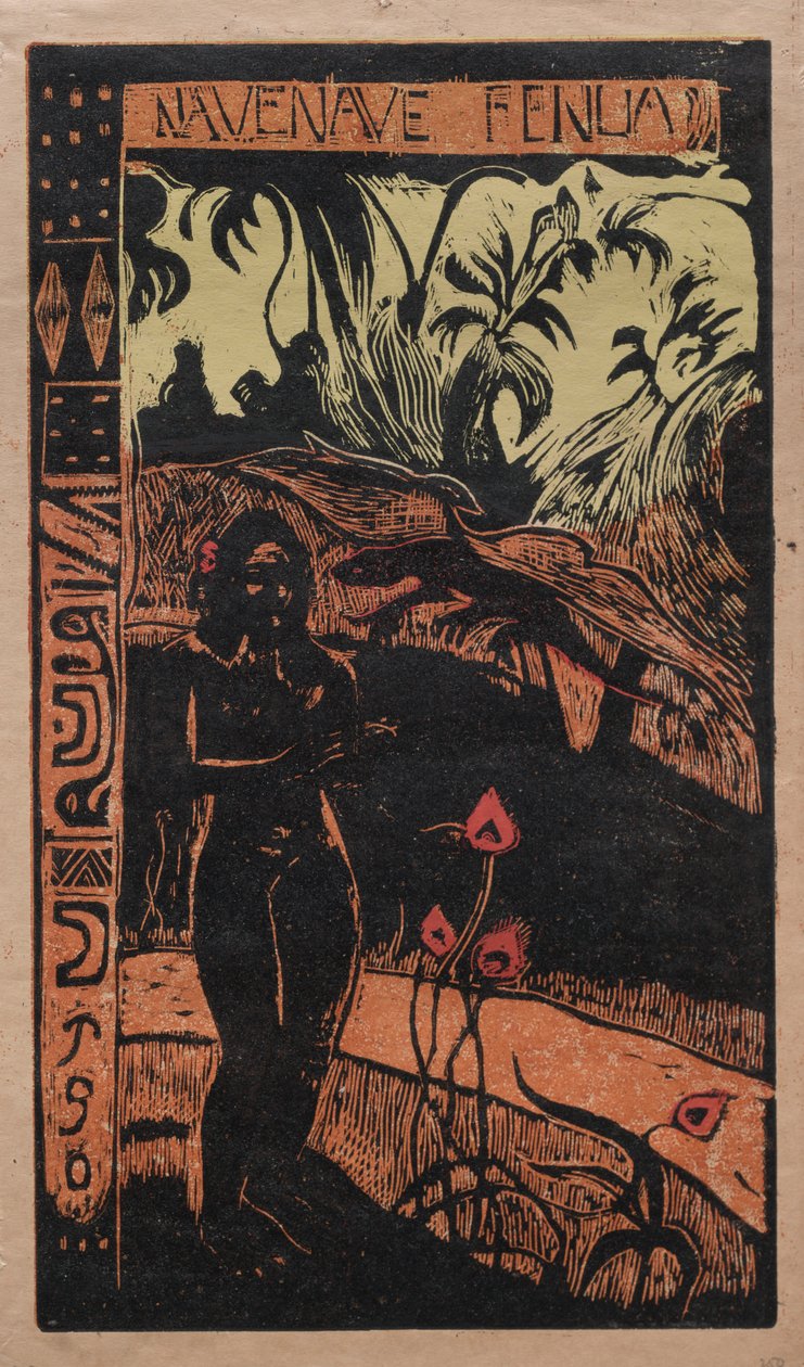 Nave Nave Fenua (Isla Fragante) de Paul Gauguin
