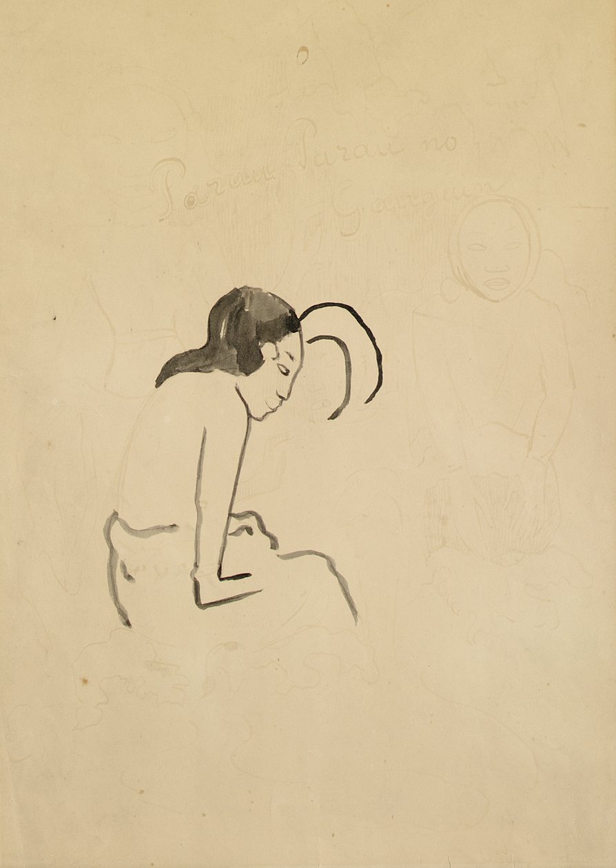 Parau Parau de Paul Gauguin