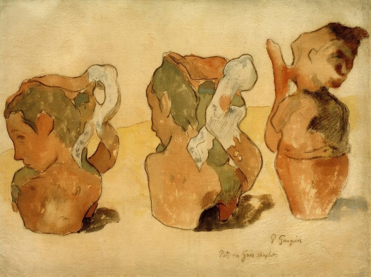 Jarras de gres de Paul Gauguin