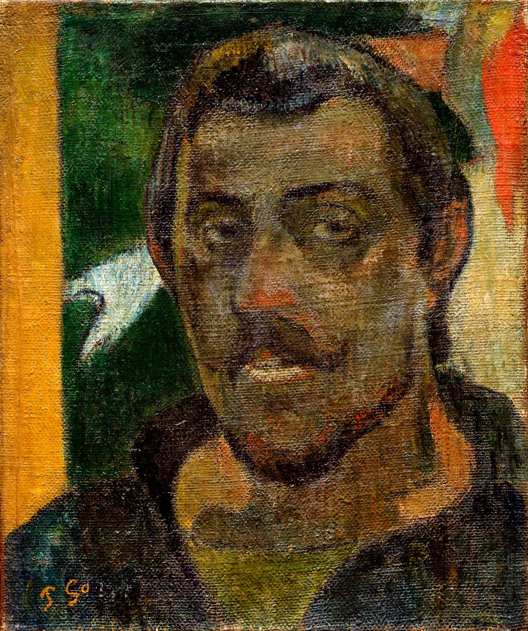 Autorretrato, 1890-1894 de Paul Gauguin