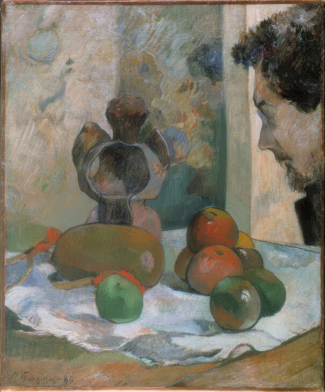 Bodegón con Perfil de Laval de Paul Gauguin