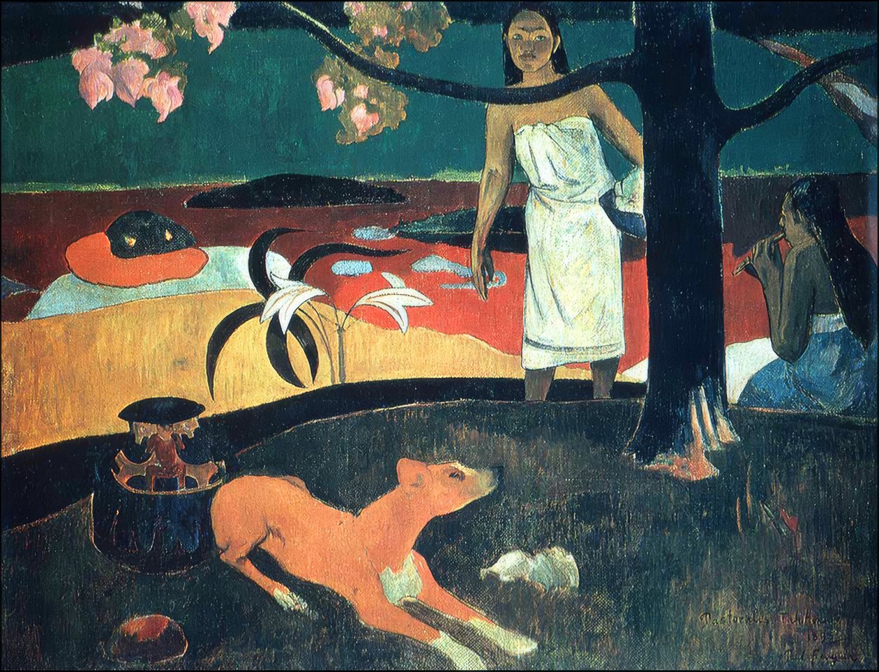 Tahiti: Pastoral tahitiana, Paul Gauguin (1893) de Paul Gauguin