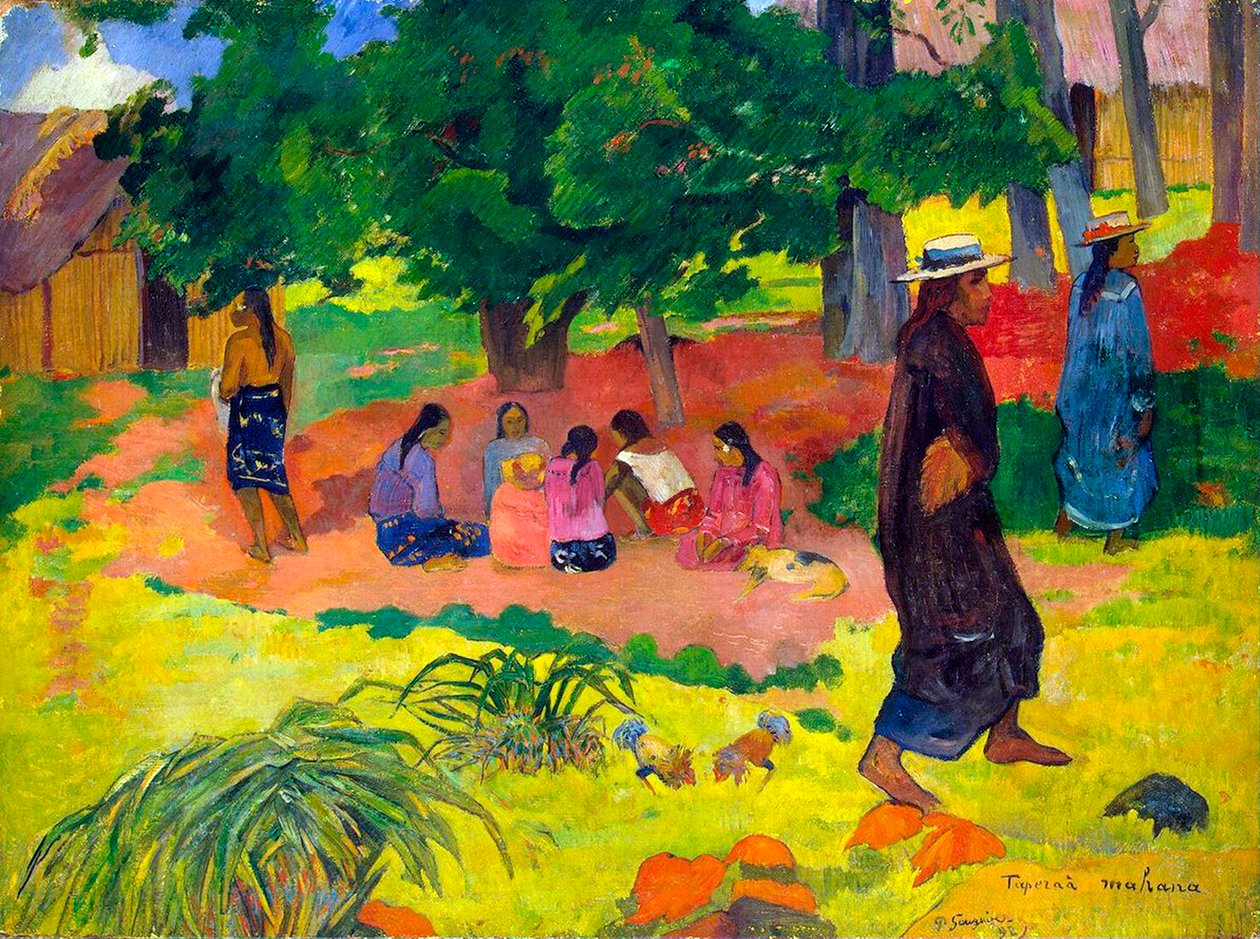 Taperaa Mahana, tarde de Paul Gauguin