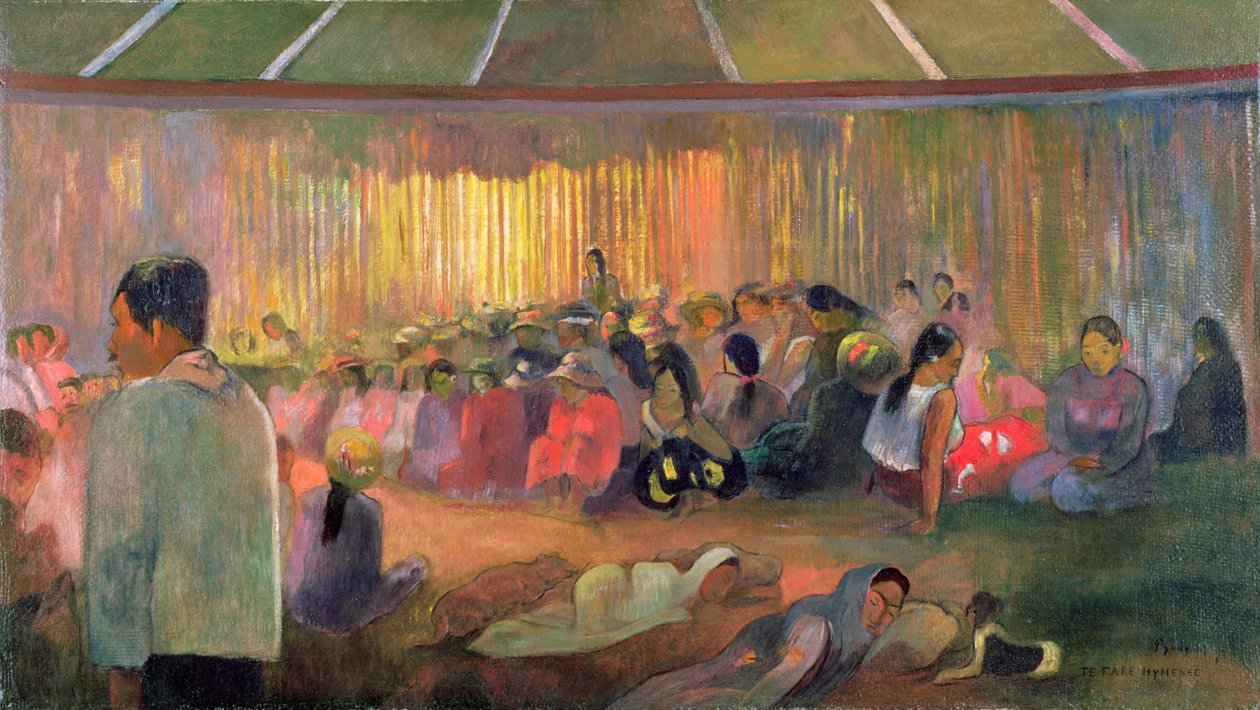 Te Fare Hymenee de Paul Gauguin