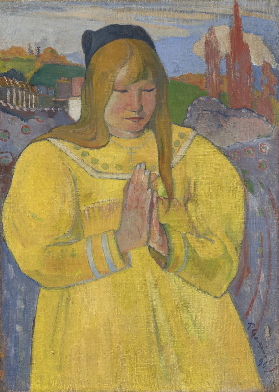 Joven cristiana, 1894 de Paul Gauguin