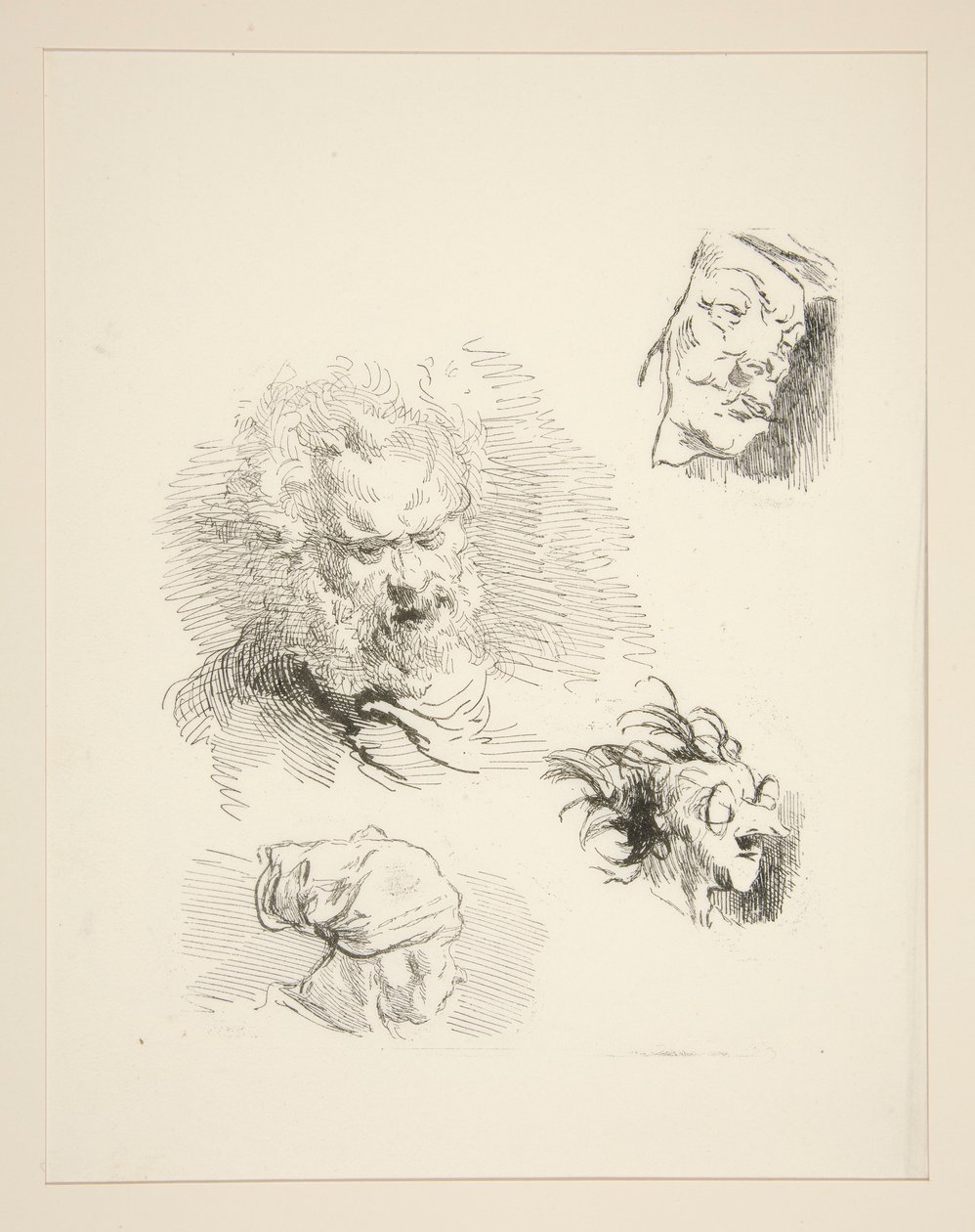 (BOCETO D de Paul Gavarni