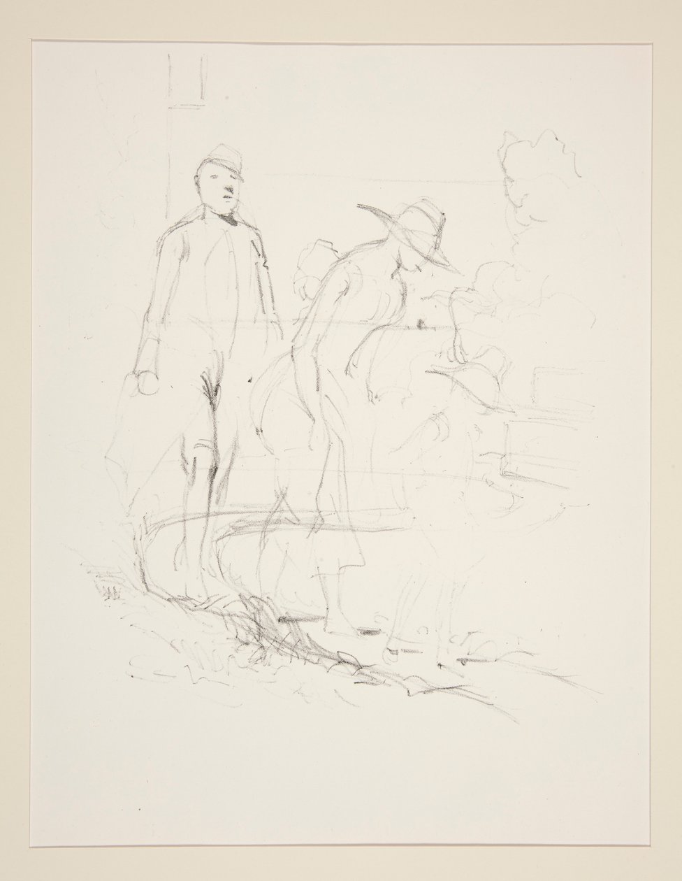 (EN LA PLAYA.) de Paul Gavarni