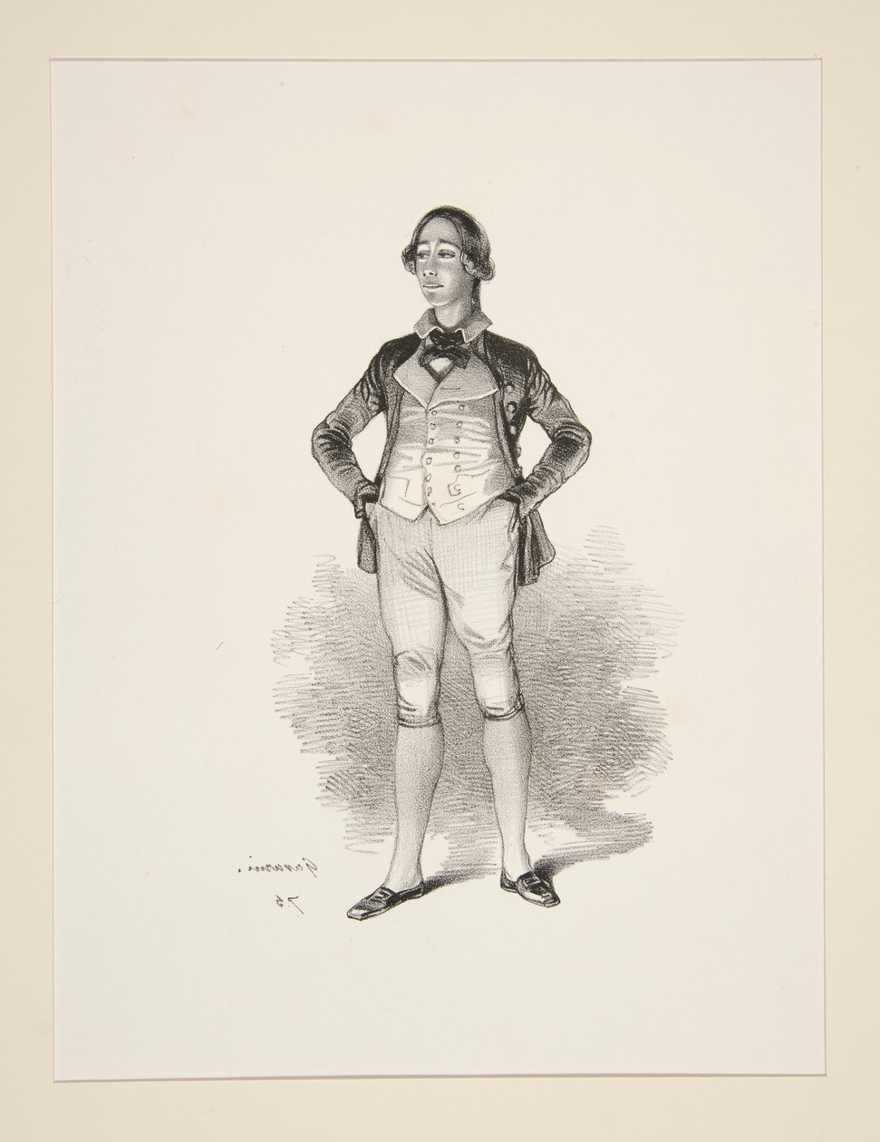 alcide tousez de Paul Gavarni