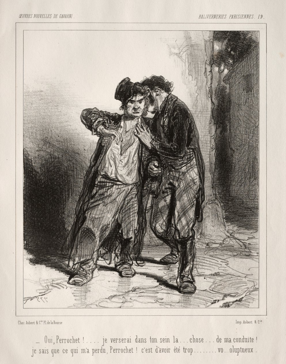 Baliverneries parisiennes de Paul Gavarni