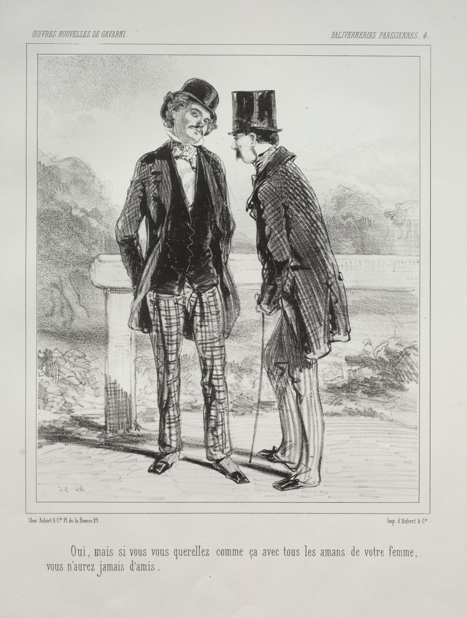 Baliverneries Parisiennes de Paul Gavarni