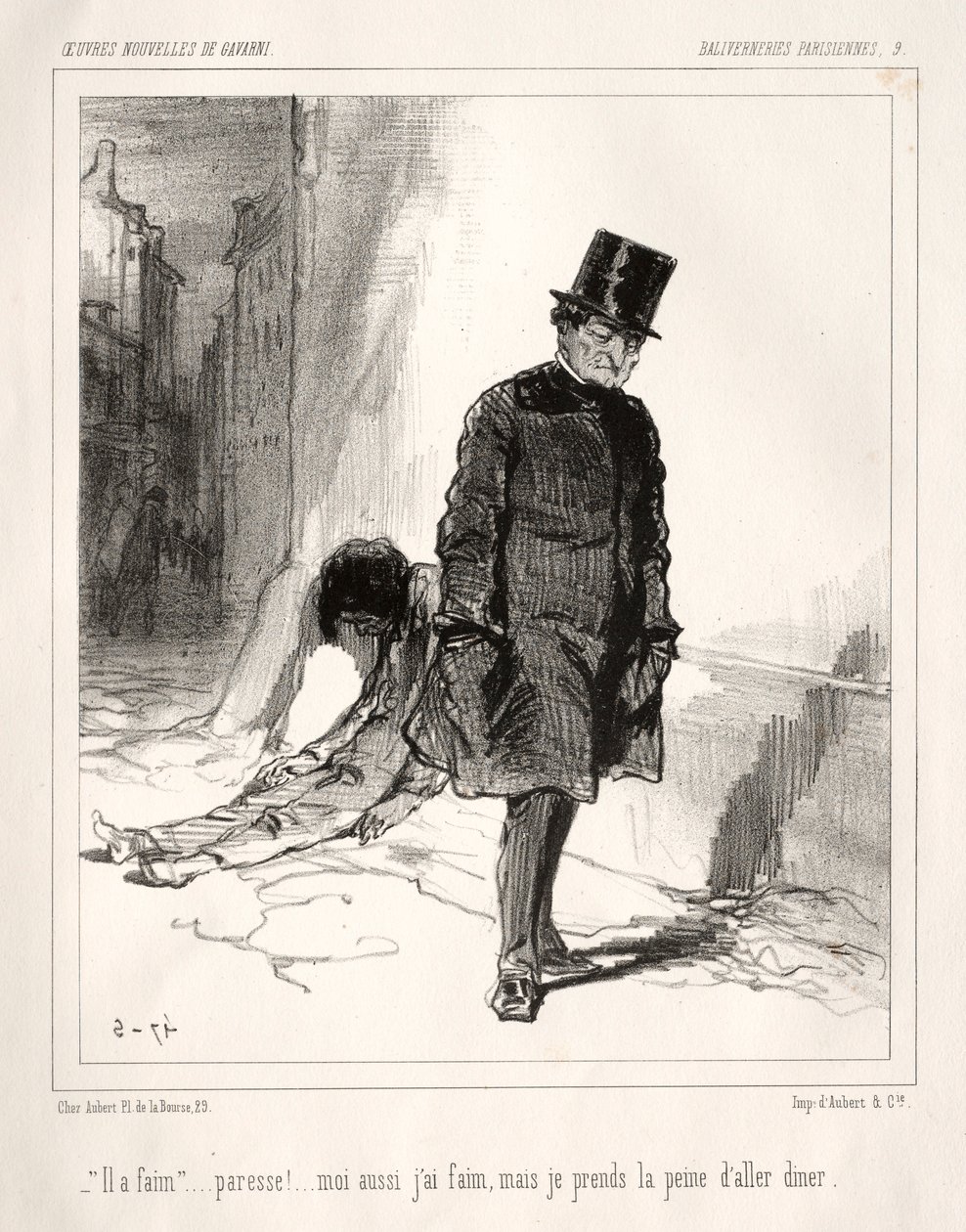 Baliverneries Parisiennes de Paul Gavarni