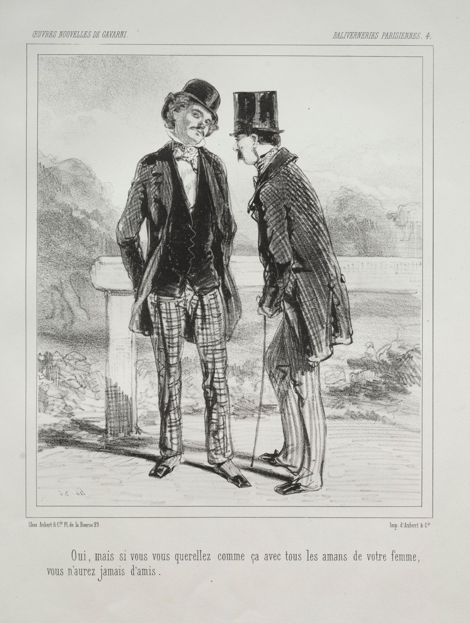 Baliverneries Parisiennes de Paul Gavarni