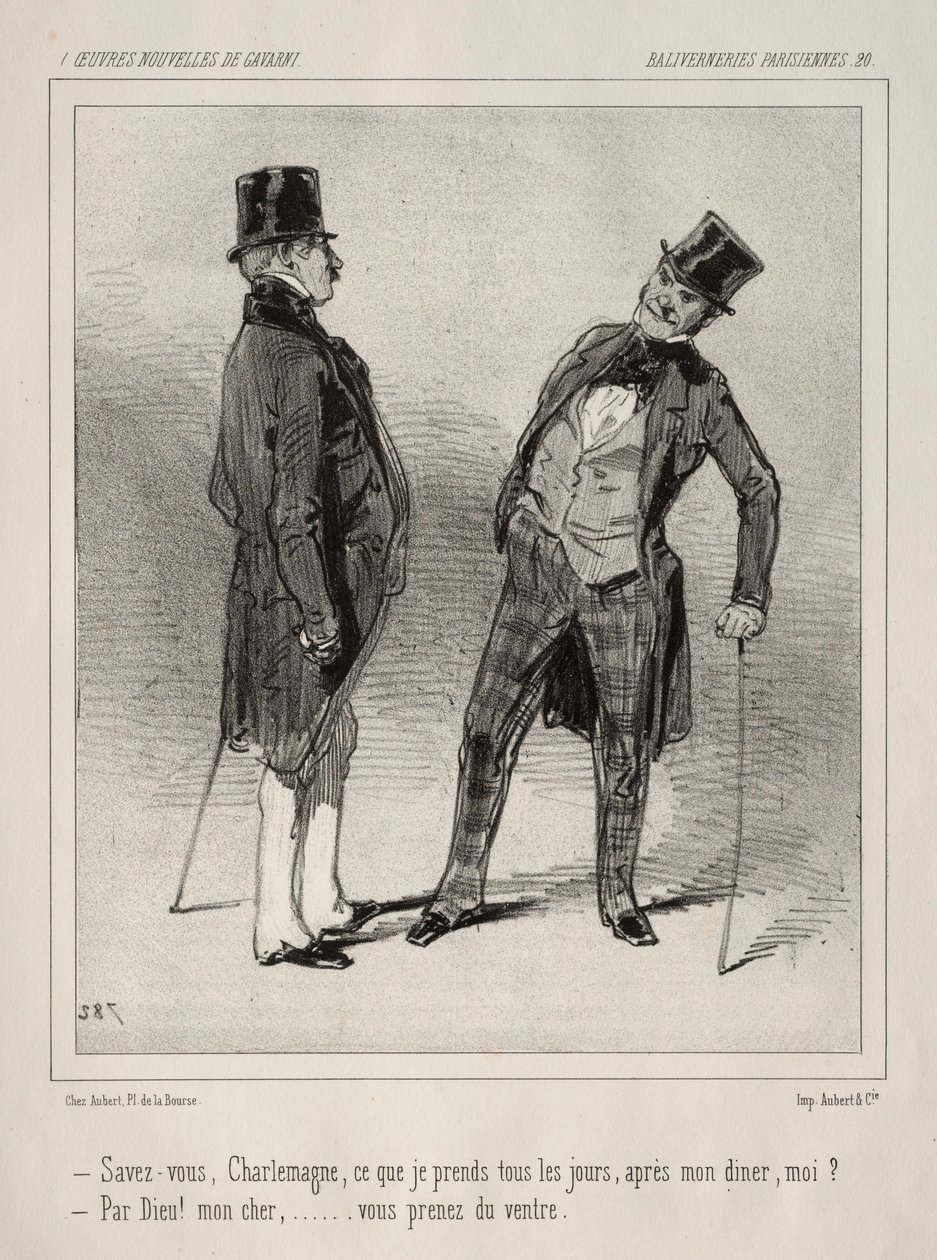 Baliverneries Parisiennes de Paul Gavarni