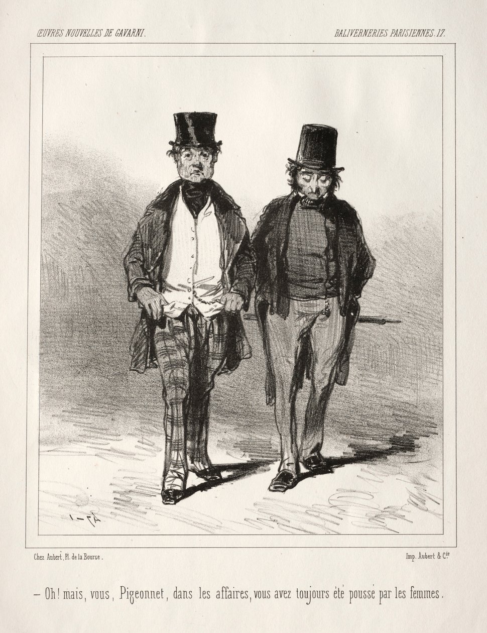 Baliverneries Parisiennes de Paul Gavarni