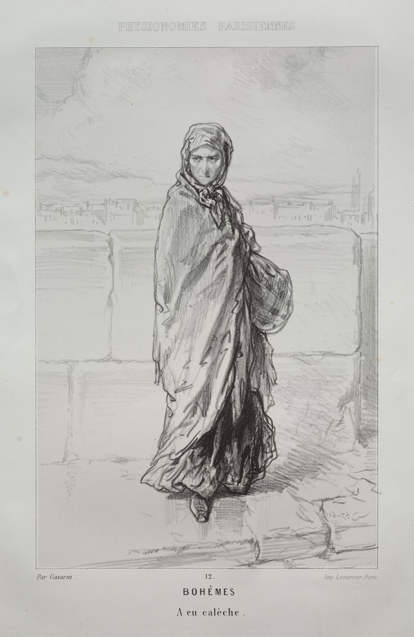 Bohemios de Paul Gavarni