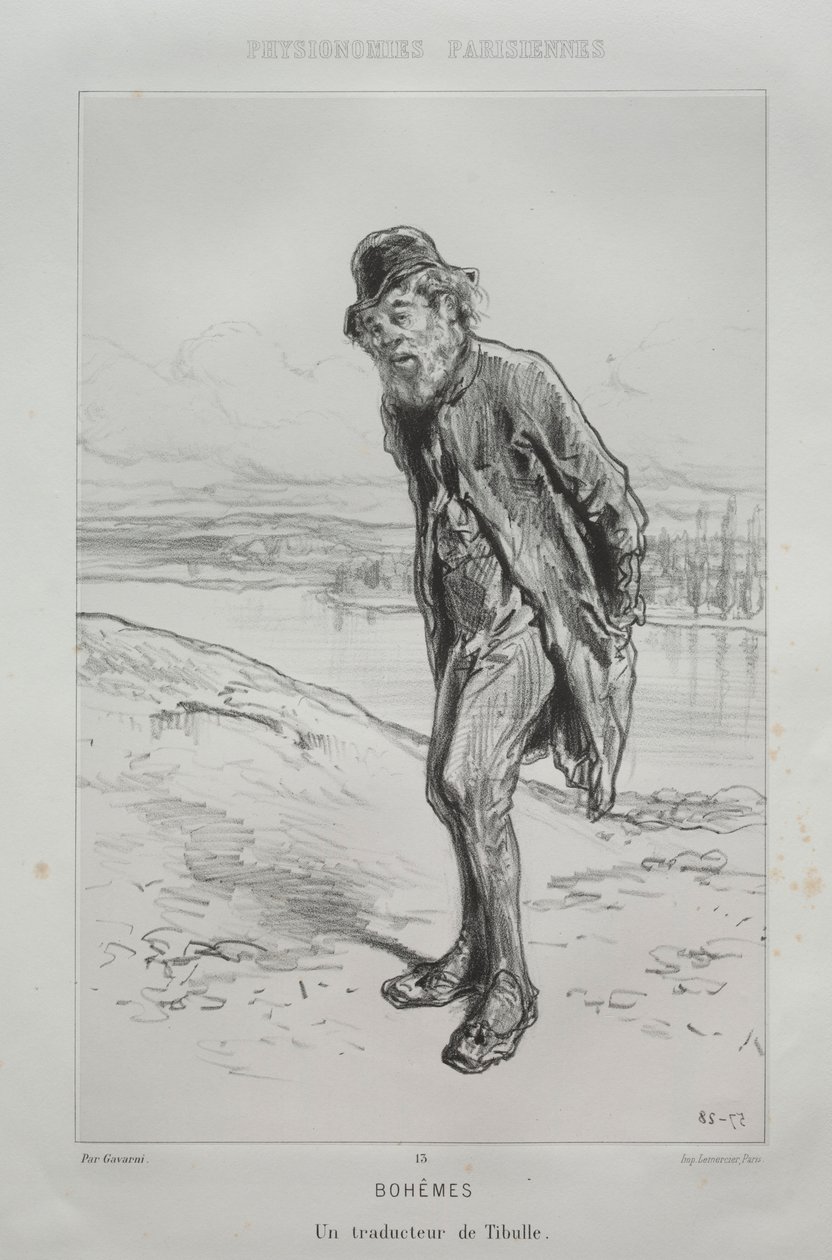 Bohèmes de Paul Gavarni