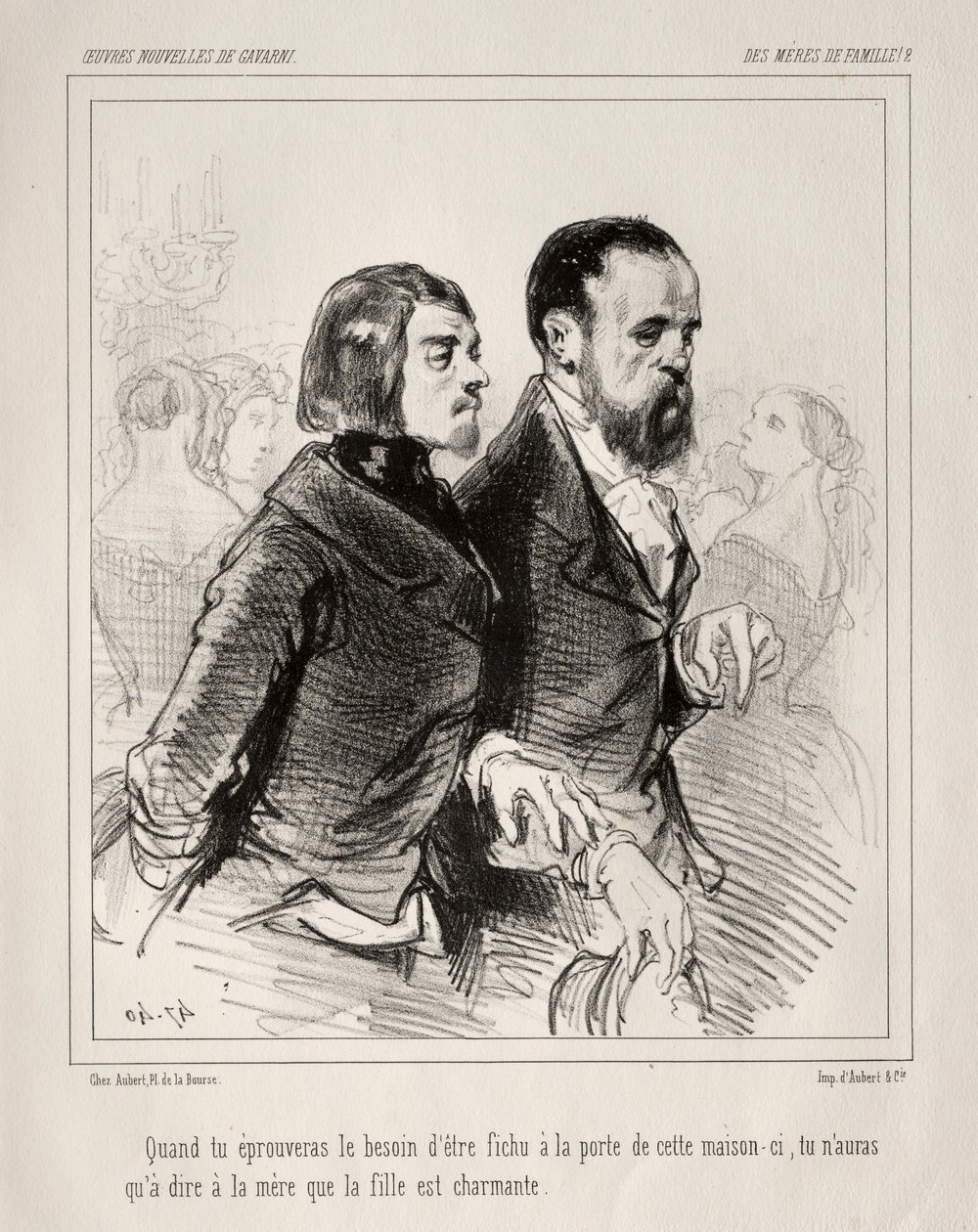 Des Mères de Famille! de Paul Gavarni