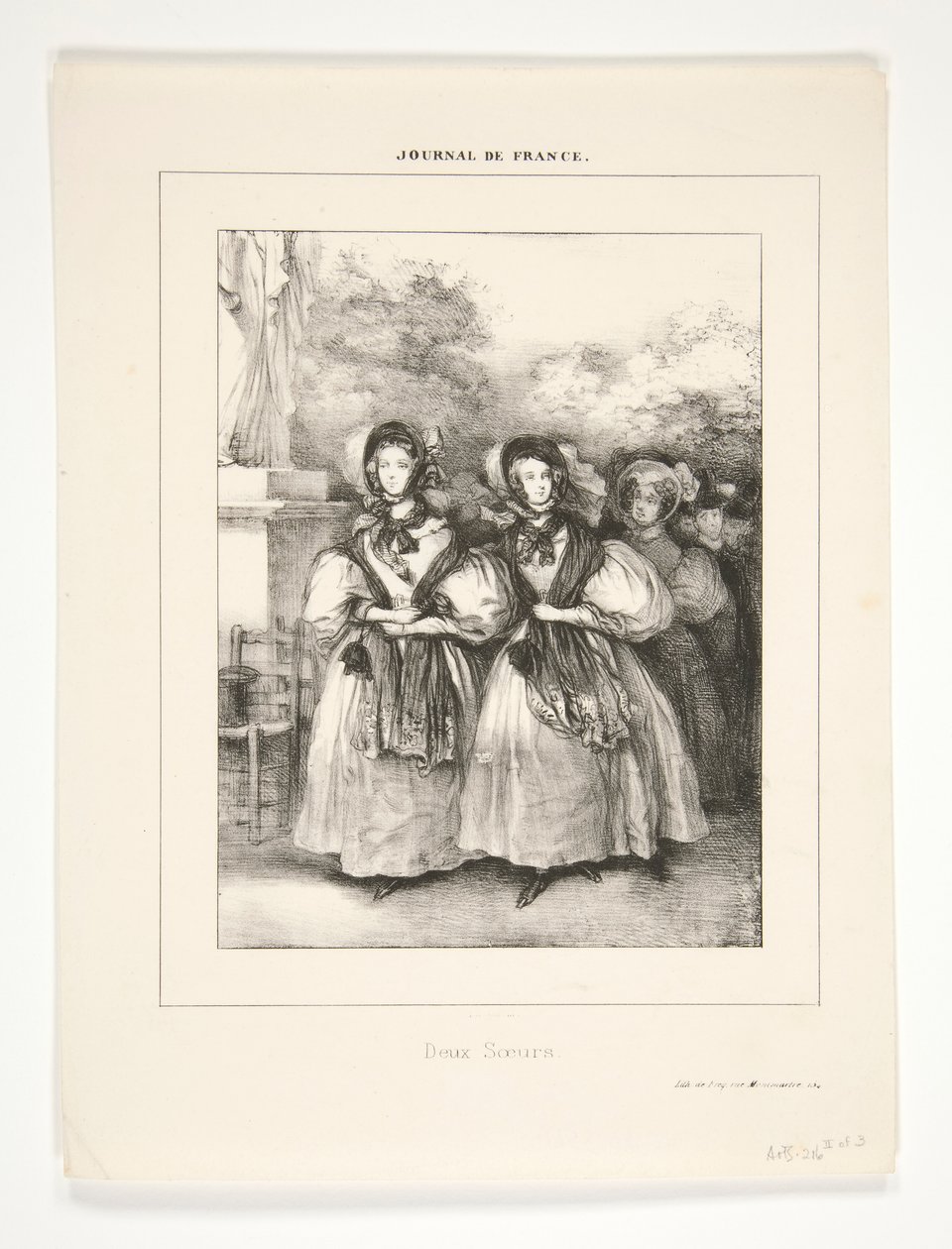 Dos Hermanas de Paul Gavarni
