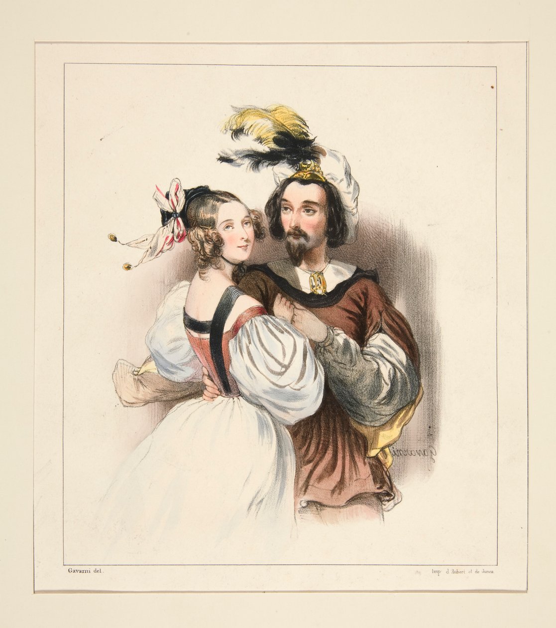 FEBRERO. de Paul Gavarni