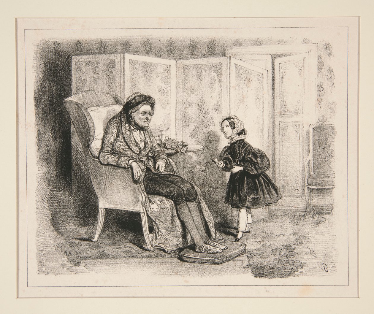 Abuelo Cuatro. de Paul Gavarni