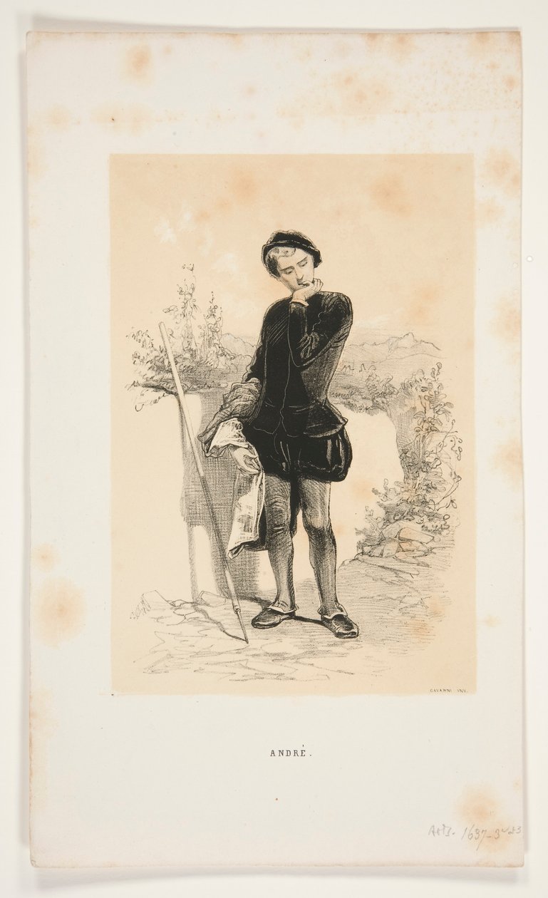 ENRIQUE IV NIÑO. de Paul Gavarni