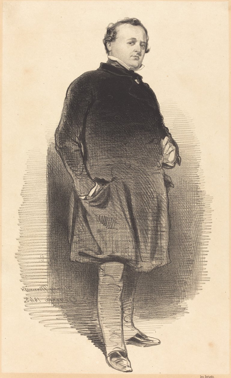 Henry Monnier de Paul Gavarni