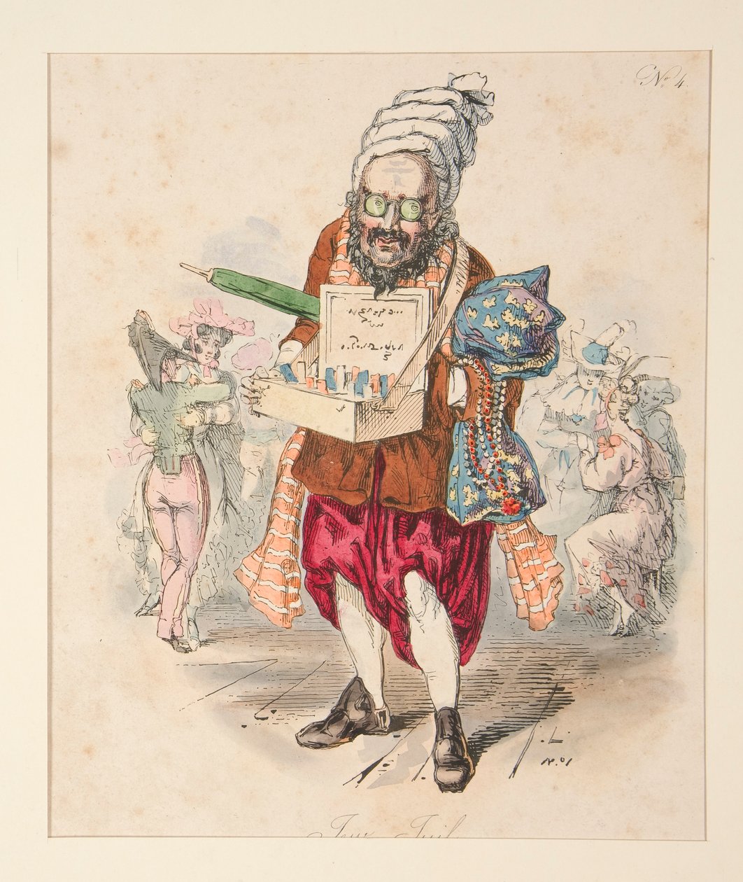 O. - JUIF de Paul Gavarni
