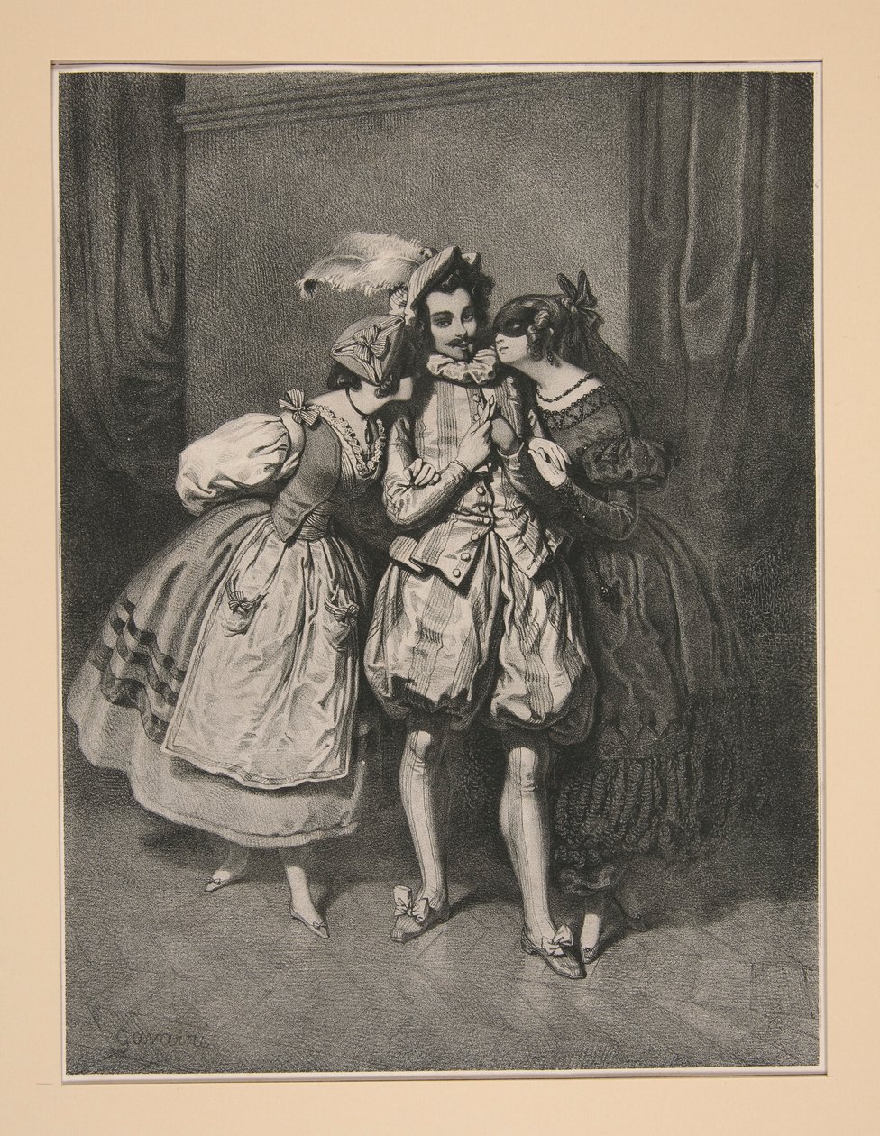 EL DOBLE ENCUENTRO. de Paul Gavarni