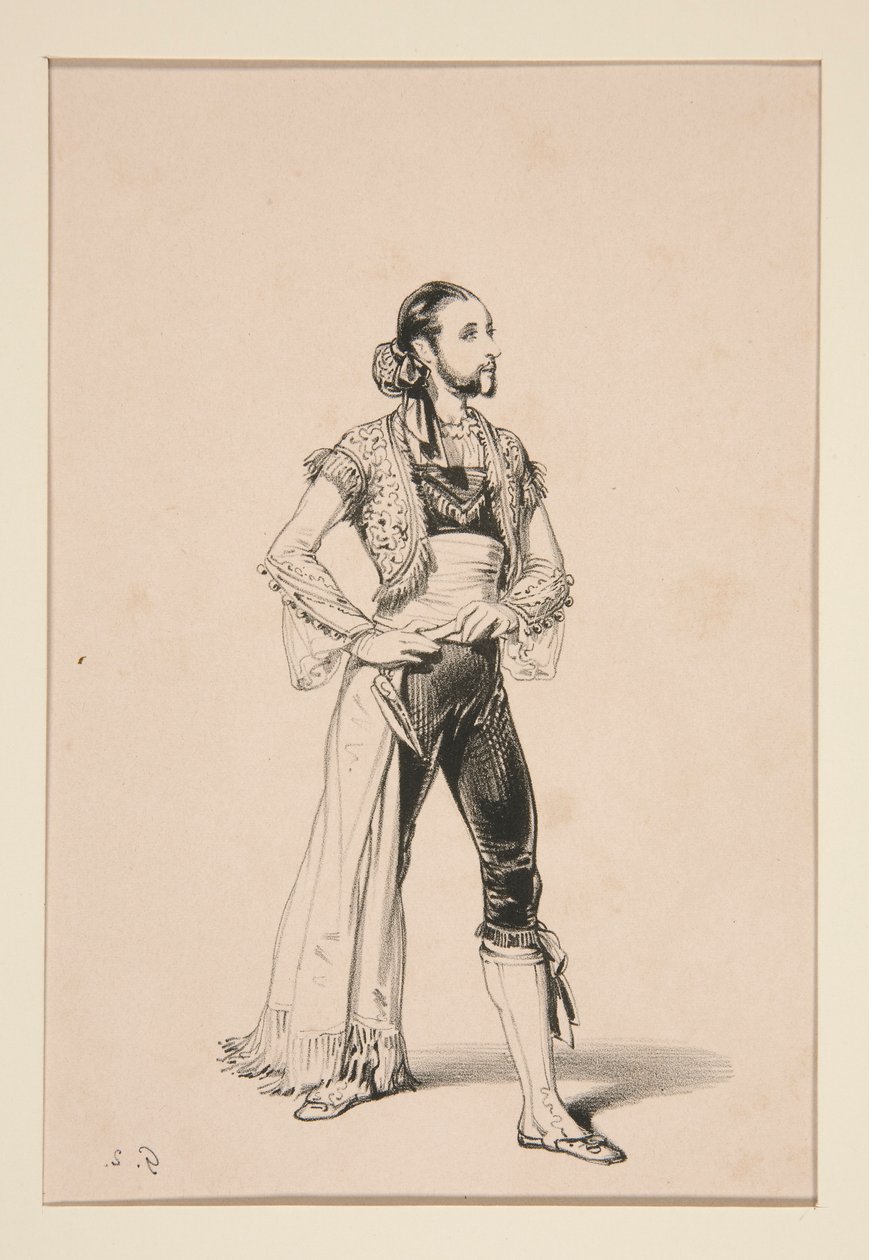 LE MAJO. de Paul Gavarni
