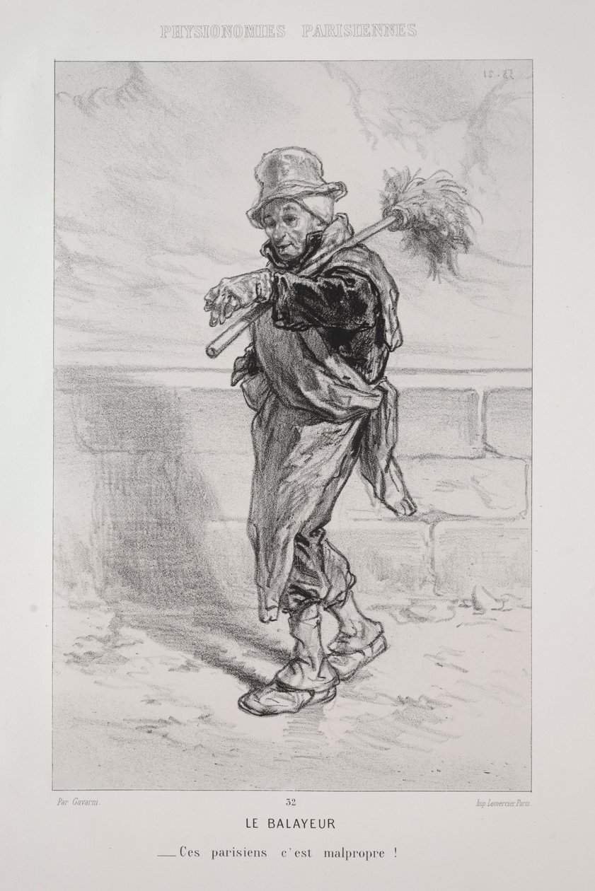 El barrendero de Paul Gavarni