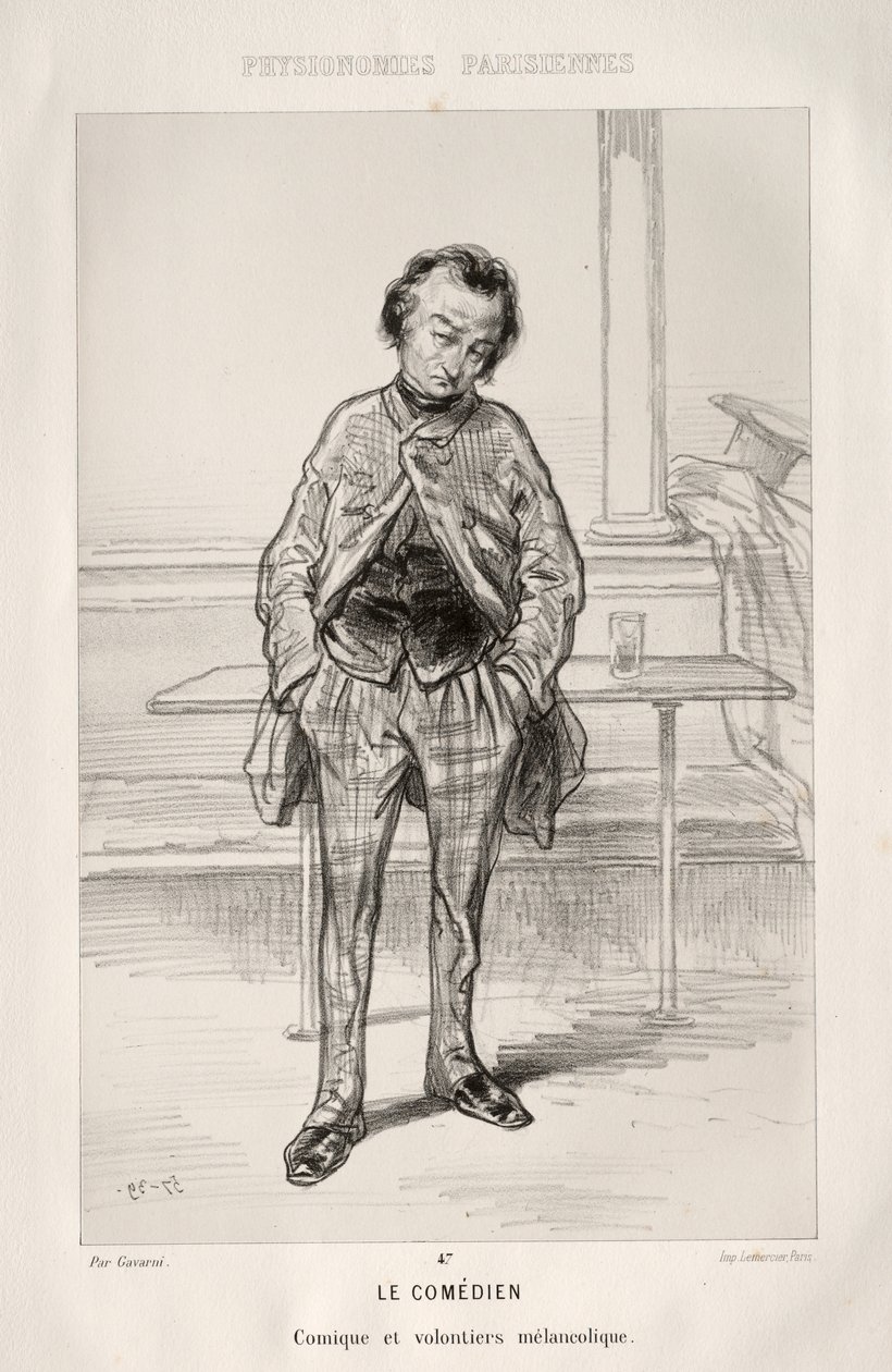 El Comediante de Paul Gavarni
