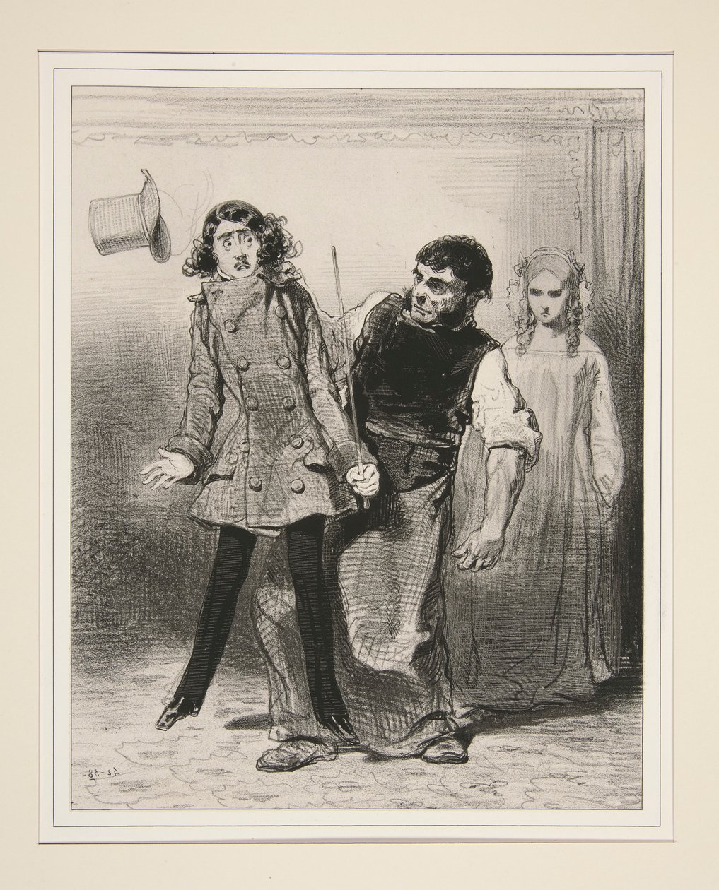 Padre De La Lorette. de Paul Gavarni