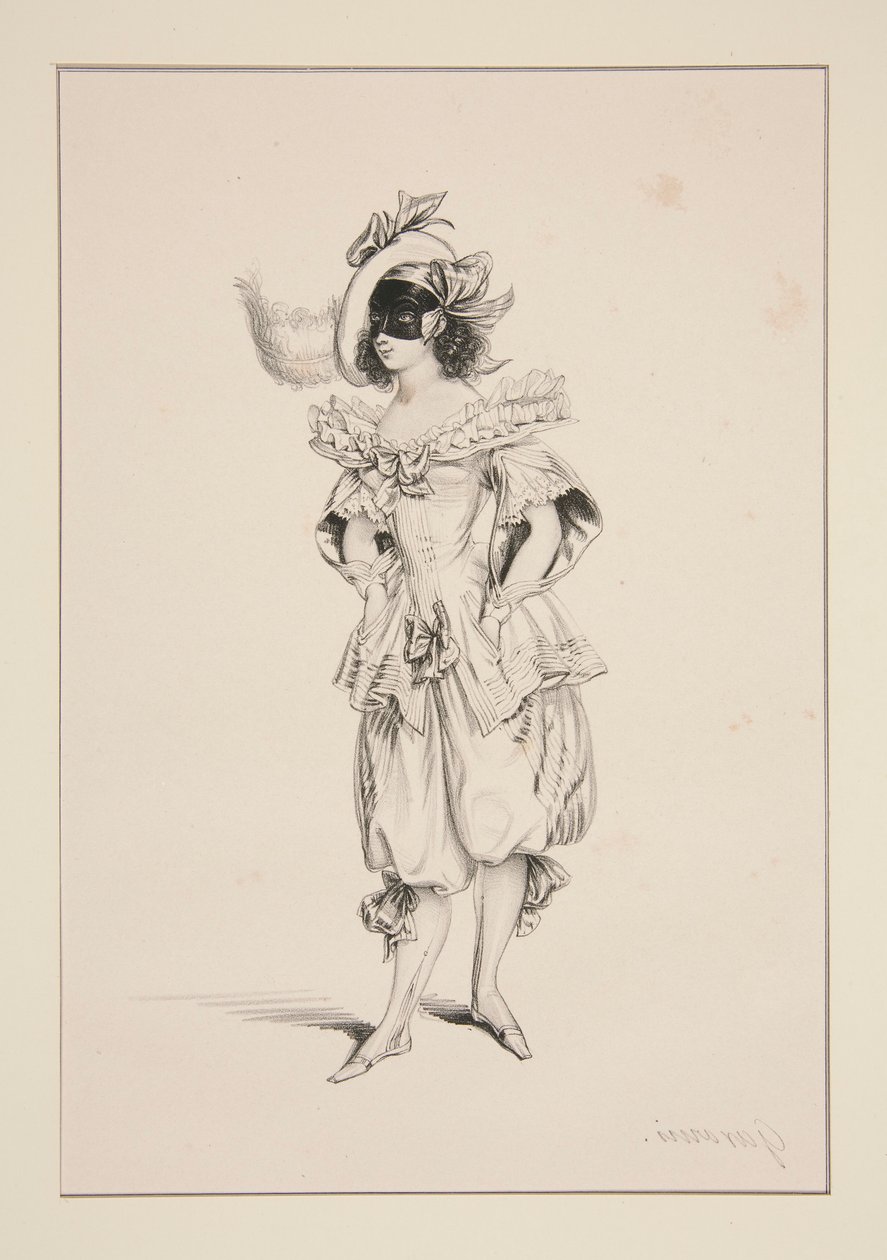 PIERROT. de Paul Gavarni